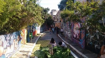São Paulo, graffiti e manifesto máquina de guerra