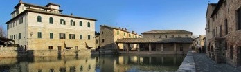 Bagno Vignoni, Toscana, Itália