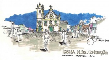 Andanças e desenhos