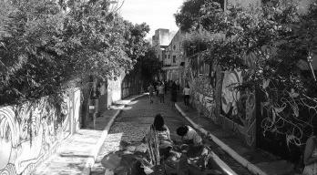 São Paulo, graffiti e manifesto máquina de guerra