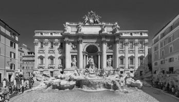 Fontana de Trevi e o aqueduto romano Aqua Virgo