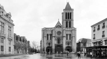 Basílica de Saint-Denis nos arredores de Paris