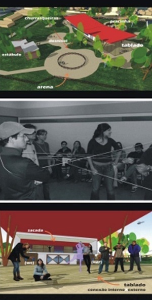 Figura 7 - Projeto do Bailão [Vídeos de alunos, 2007]