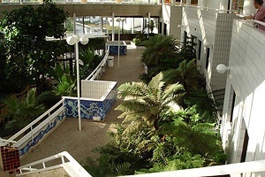 A rticulação da galeria com os jardins [acervo pessoal]