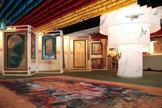 Exposição “Ocupação Flávio Império”<br />Foto Rubens Chiri  [Facebook Itaucultural]