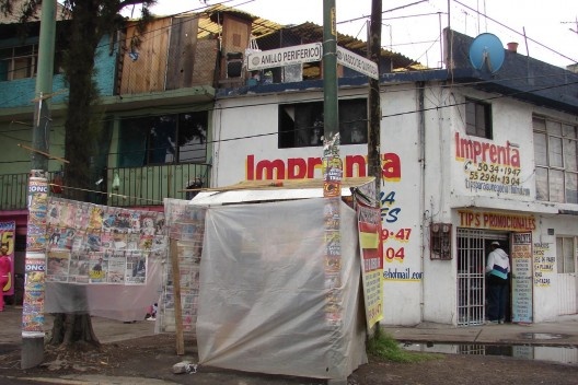 Vista actual salida a Puebla, Ciudad de México<br />Foto Humberto González Ortiz 