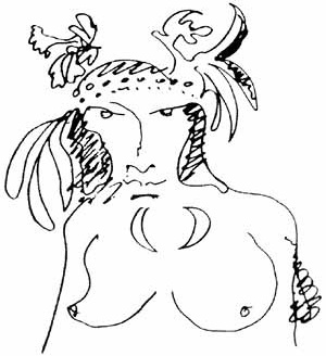 Desenho de P. M. da Rocha durante projeto do Pavilhão de Osaka [ARTIGAS, Rosa. Paulo Mendes da Rocha. São Paulo: Cosac & Naify, 2000. p.78.]