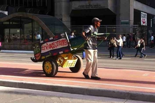 Domingo na Avenida Paulista<br />Foto Abilio Guerra 