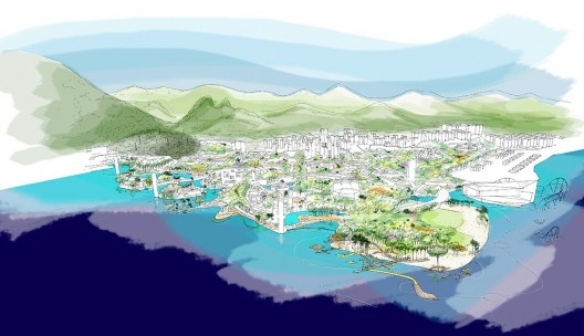 Rio 2016, perspectiva da Vila Olímpica<br />Imagem divulgação 