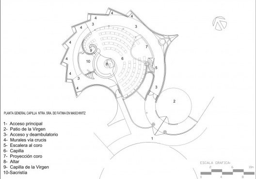 Capilla Maschwitz, planta