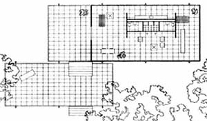 12. Casa Farnsworth, planta, Illinois, 1945-50<br />Mies van der Rohe  [CARTER, Peter. Op. cit.]