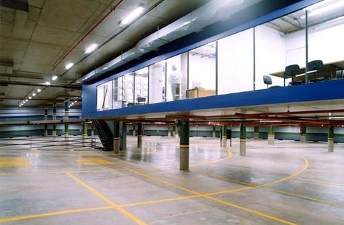 Figura 5 – Garagem subterrânea Trianon, posto de controle. <br />Foto Nelson Kon 