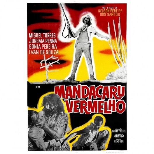 Segundo cartaz do filme Mandacaru Vermelho, Lygia Pape, 1961
<br />Imagem divulgação  [Acervo © Projeto Lygia Pape]