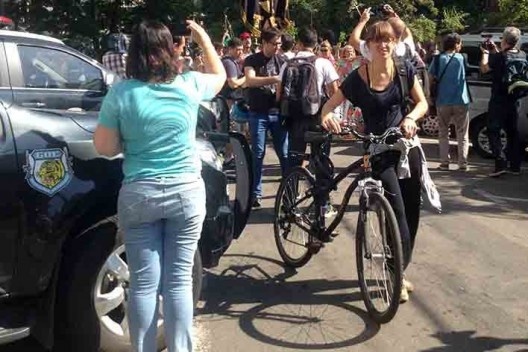 Manifestação pró Parque Augusta
<br />Foto Vinicius Martins 