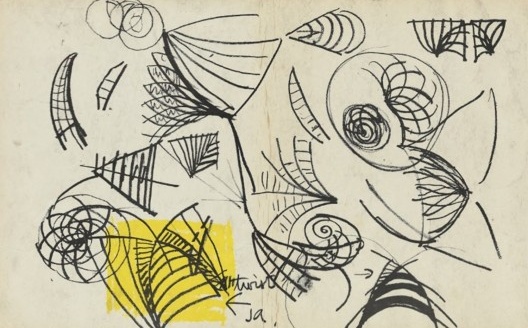 Casa de Ópera de Sidney, croquis do processo de projeto da cobertura, Sidney, Austrália, 1957. Arquiteto Jorn Utzon<br />Google Arts & Culture 