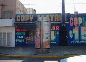 Imagem urbana. Calçada de Tlalpan. México D.F [Figura do autor. México 2007]