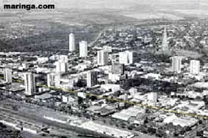 A verticalização em Maringá no início dos anos 1980: Avenida Brasil em destaque [maringá.com (2006)]