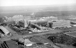 Superquadras 108 e 208 Sul em construção [Acervo Arquivo Público do Distrito Federal]