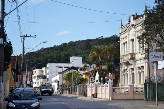 Centro urbano de Matias Barbosa<br />Foto Fábio Lima 