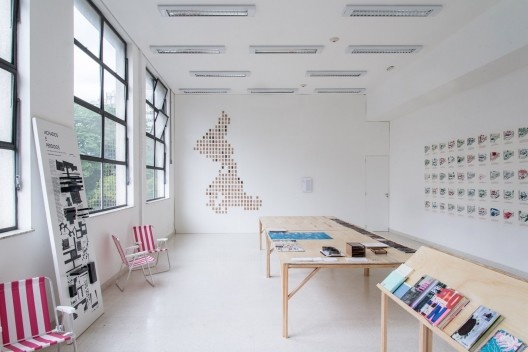 Exposição 250 Arquiteturas Americanas, curadoria de Fernando Lara e Coletivo Goma Oficina, 11a Bienal de Arquitetura de São Paulo, São Paulo 2017<br />Foto Lauro Rocha 