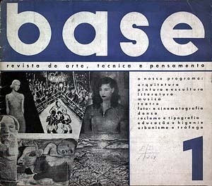 Figura 23 - Revista base, Capa do n° 1. Rio de Janeiro, ago. 1933. Editor: Alexander Altberg [IEB – Instituto de Estudos Brasileiros, São Paulo, biblioteca pessoal de Mario de Andrade]
