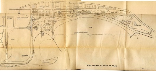 Projeto Praia de Belas, Carlos Maximiliano Fayet e Moacyr Moojen Marques, 1961 [Acervo MooMAA]