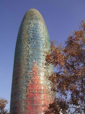 Torre Agbar, Barcelona. Jean Nouvel, 2004<br />Foto Rafael Méndez 