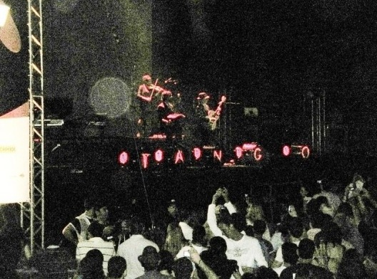 Gotan Project (França, Argentina). Praça do Carmo, Olinda, Mimo 2011.<br />Foto Eliane Lordello 