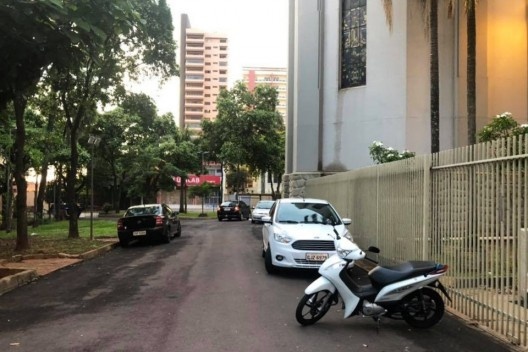 Arredores da Catedral de São Sebastião, Presidente Prudente SP, situação atual<br />Foto Angelica Benatti Alvim 