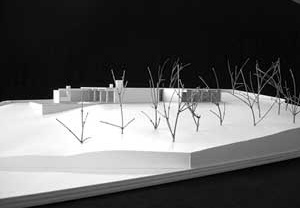 Casa em Lousada, 2004, maquete<br />Foto Francisco Portugal e Gomes 