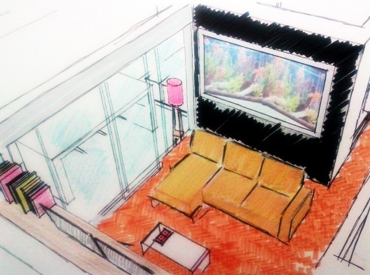 Croquis, estudos e pesquisa [Acervo da autora]