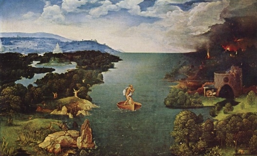 Viagem ao submundo, 1515-1524<br />Joachim Patinir  [Wikimedia Commons]