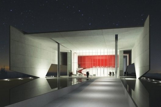 Concurso Público Teatro Municipal de Itapeva, 1º lugar. Arquiteto Yuri Vital, 2009<br />Imagem arquiteto 