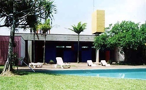 Residência James King, arquiteto Paulo Mendes da Rocha, 1980<br />Foto Maurício Azenha Dias 