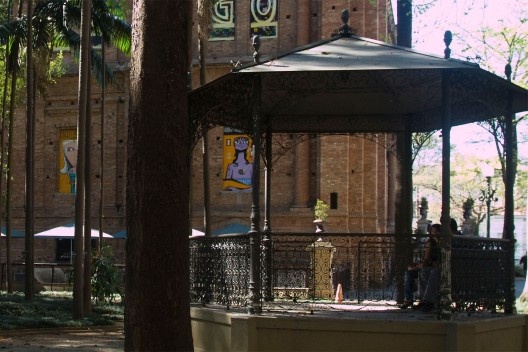 Jardim da Luz e Pinacoteca do Estado<br />Foto Silvana Romano 