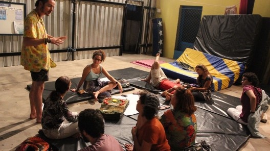 Processo participativo para a definição dos caminhos projetuais de um habitat coletivo norteado pelos princípios de um cohousing em Pium RN<br />Foto Jessica Bittencourt Bezerra, 2015 