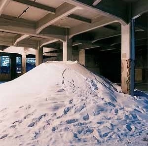 Sem título, Laura Vinci, Arte/cidade 3 – A cidade e sua memória, São Paulo Brasil, 1998<br />Foto Nelson Kon 