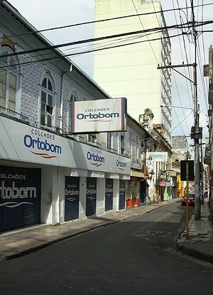 Fig. 5 - Vista do casarão atualmente [Domingos Oliveira, 2007]
