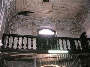 Fig. 10 - Balcão com a porta de acesso à residência [Domingos Oliveira, 2007]