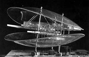Constant. Modelo para sala de concerto de música eletrônica, 1960