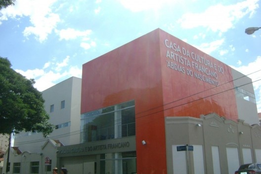 Foto da Casa da Cultura e do Artista Francano após inauguração em 2014<br />Foto Daniele David 