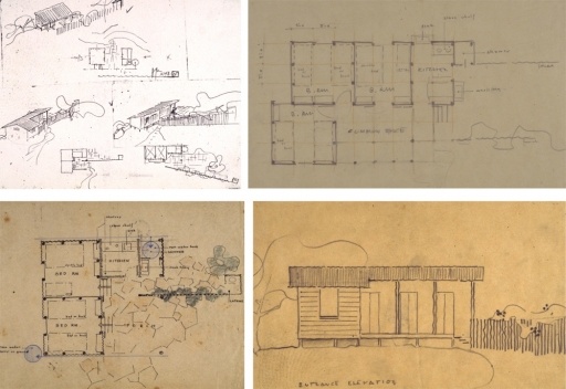 Estudios de casas rurales / 1946-1947 [Colección Henry Klumb, AACUPR]