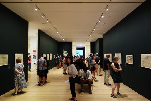 Exposição “Frank Loyd Wright at 150: Unpacking the archive”, curadoria de Barry Bergdoll, MoMA Nova York<br />Foto Renato Anelli 