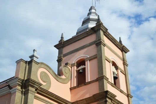 Igreja Matriz de Nossa Senhora da Conceição, no centro urbano de Matias Barbosa MG, protegida por tombamento pelo município<br />Foto Fábio Lima 