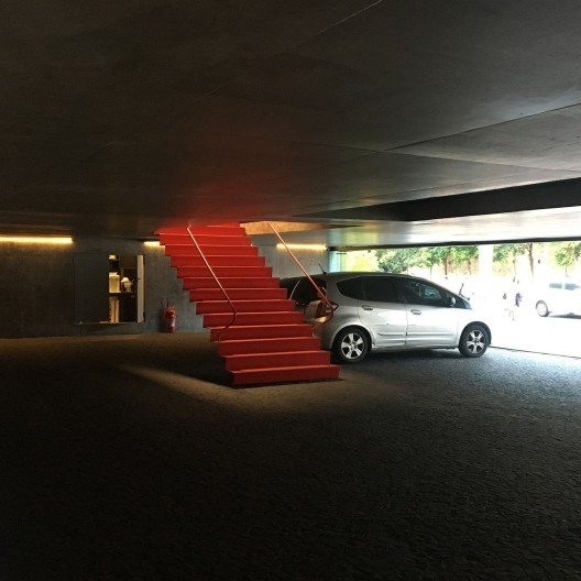 Loja Uniflex Cidade Jardim, reforma Estúdio Tupi, arquiteto Aldo Urbinati. Projeto original de Paulo Mendes da Rocha<br />Foto Luiz Gustavo Sobral Fernandes 