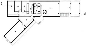Imagem 14 - Planta da casa J. B. Vilanova Artigas [ACAYABA, Marlene Milan]