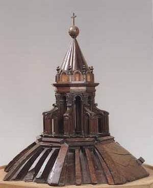 Maquete em madeira para lanternim da Igreja de Santa Maria dei Fiori