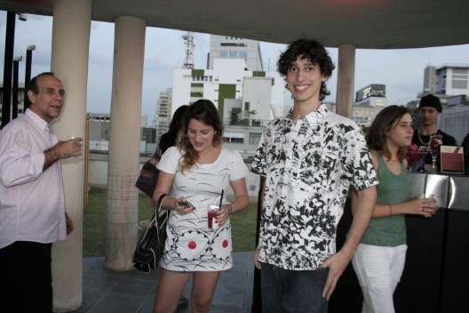 Daniel Vanegas, Helena Romano Guerra, Caio Romano Guerra e Claudia Levy<br />Foto Thomas Bussius 