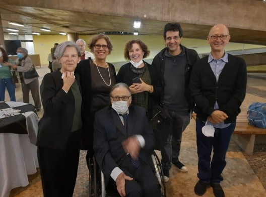 Cristina Wolff, Silvia Ferreira Santos Wolff, Cecília Rodrigues dos Santos, Lucas Fehr, Marcos Carrilho e Carlos Lemos<br />Foto Mathias Wolff 