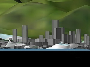 Vista aérea dos edifícios integrados no tecido urbano [AleppoZONE]